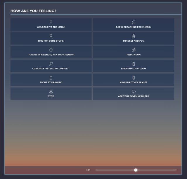 Momentum dashboard