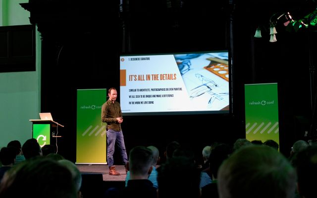 Jeroen van Eerden - Storytelling through Brand Identity Visuals - Refresh Conference 2019